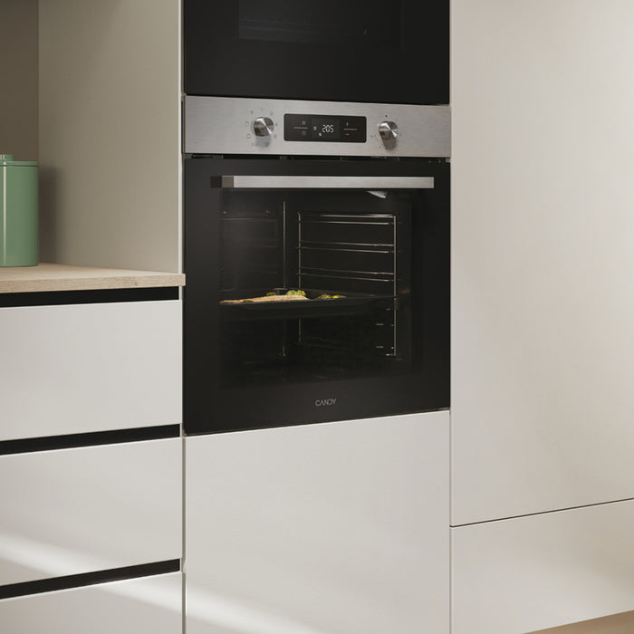 Built-in oven CANDY C6 N 3 T3HTX 78, A+, TELESCOPIC SYSTEM, SOFT CLOSING