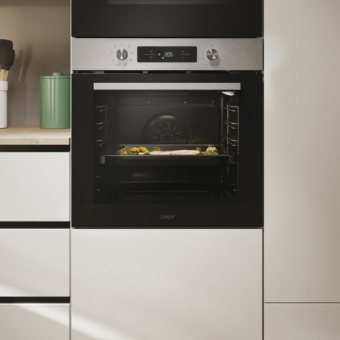 Built-in oven CANDY C6 N 3 T3HTX 78, A+, TELESCOPIC SYSTEM, SOFT CLOSING