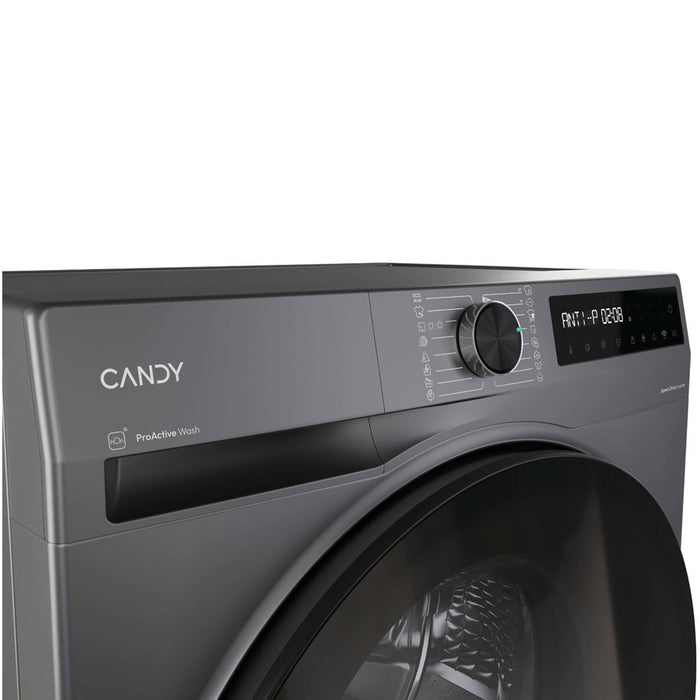 Washer Dryer CANDY BWR 496 BL10G-S/ANTHR. 1400 rpm, INVERTER MOTOR
