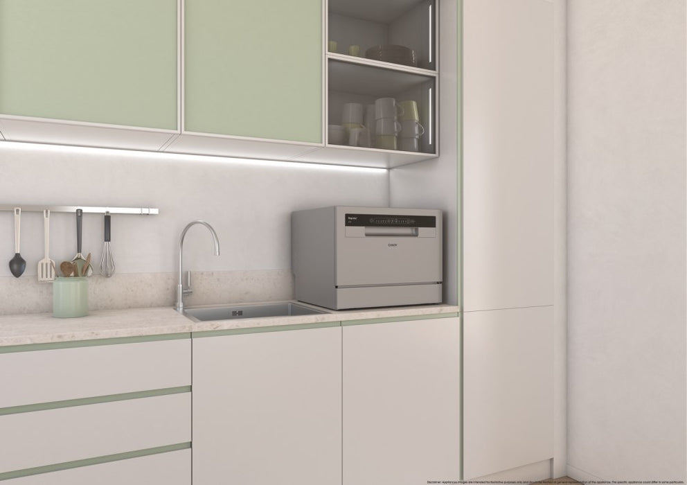 Candy RapidÓ CP 6E51LS Freestanding 6 place settings E