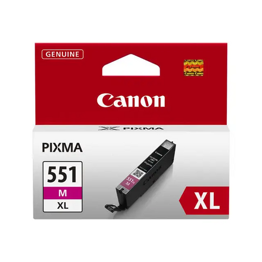 CANON 1LB CLI-551XL M BL ink cartridge magenta 1-pack blister with alarm - Мастила и Мастилени глави<<<Консумативи