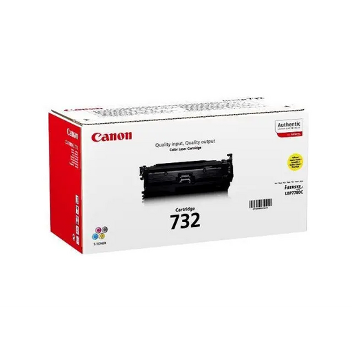 CANON 732-Y toner cartridge yellow standard capacity 6.400 pages 1-pack - Тонери<<<Консумативи - Лазер<<<Печат