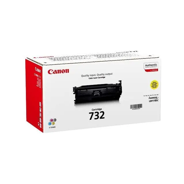 CANON 732-Y toner cartridge yellow standard capacity 6.400 pages 1-pack - Тонери<<<Консумативи - Лазер<<<Печат