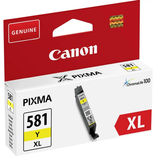 Canon CLI-581 XL Y - Консумативи за мастилоструйни принтери<<<CANON консумативи<<<CANON<<<PolyComp&&&Мастила и