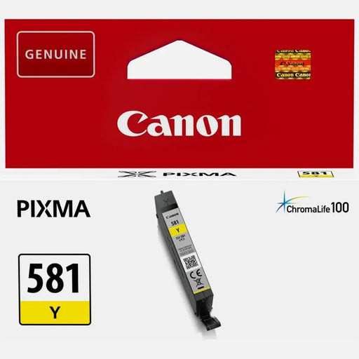 Canon CLI-581 Y - Консумативи за мастилоструйни принтери<<<CANON консумативи<<<CANON<<<PolyComp&&&Мастила и Мастилени