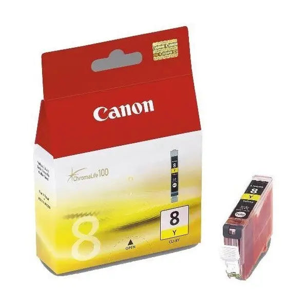 Canon CLI-8Y - Консумативи за мастилоструйни принтери<<<CANON консумативи<<<CANON<<<PolyComp&&&Мастила и Мастилени