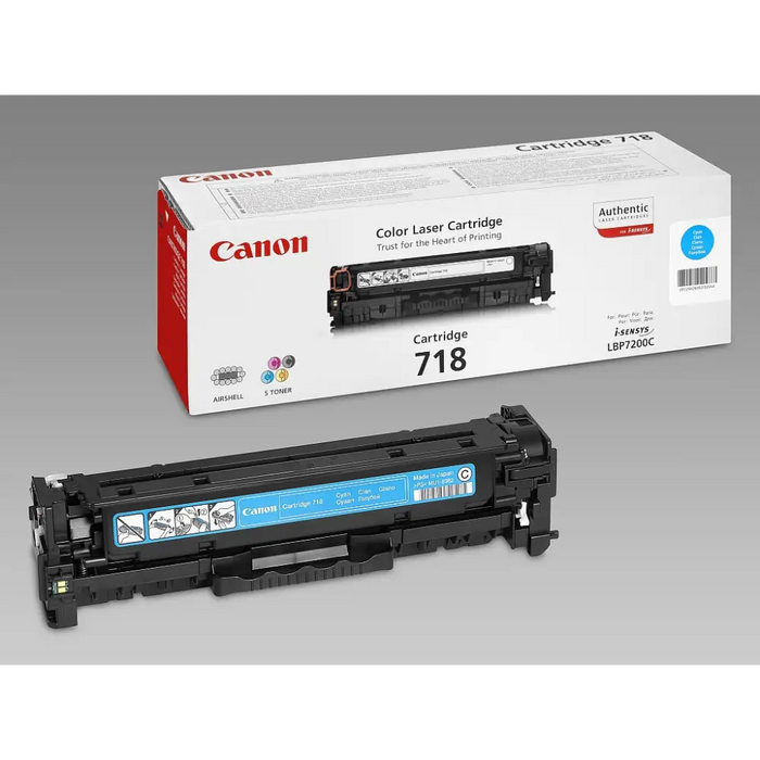 Canon CRG-718C - Консумативи за лазерни принтери<<<CANON консумативи<<<CANON<<<PolyComp&&&Консумативи лазерни