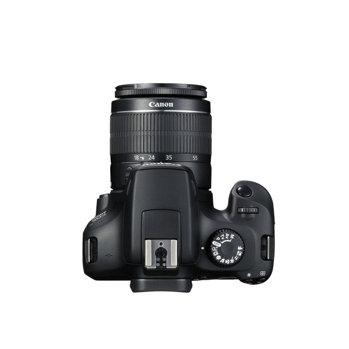 Canon EOS 4000D black + EF-s 18-55 mm DC III - Огледално-рефлексни Фотоапарати<<<CANON фото и видео