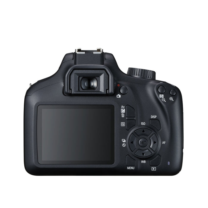 Canon EOS 4000D black + EF-s 18-55 mm DC III - Огледално-рефлексни Фотоапарати<<<CANON фото и видео