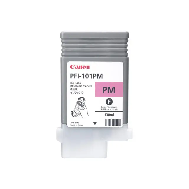 CANON PFI-101PM ink cartridge photo magenta standard capacity 130ml 1-pack - LFP мастила и LFP мастилени