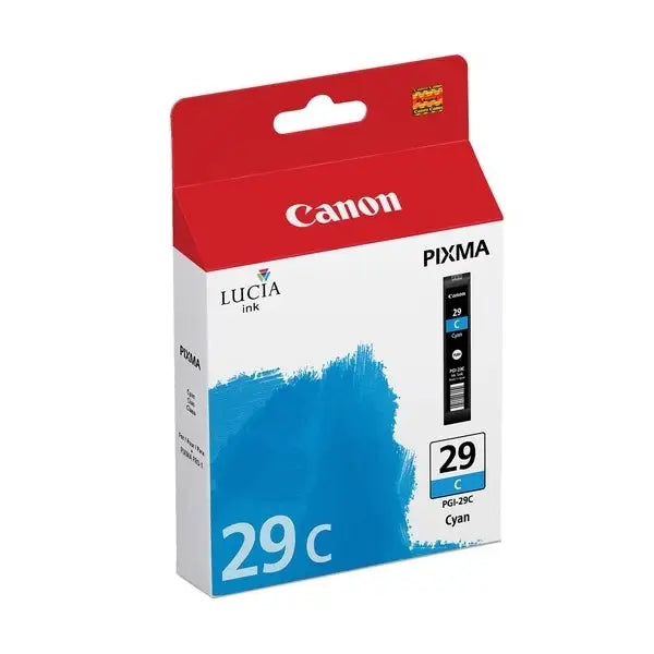 CANON PGI-29 C ink cartridge cyan standard capacity 1.940 pictures 1-pack - Мастила и Мастилени глави<<<Консумативи