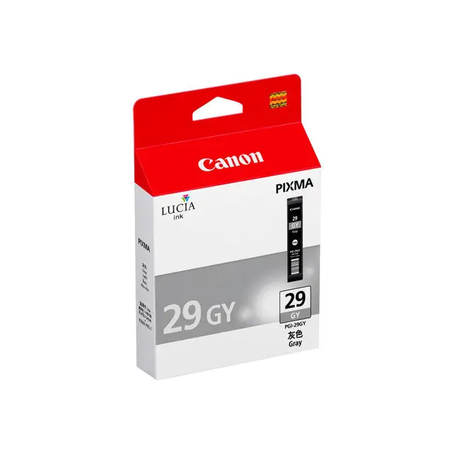 CANON PGI-29 GY ink cartridge grey standard capacity 724 Pictures 1-pack - Мастила и Мастилени глави<<<Консумативи