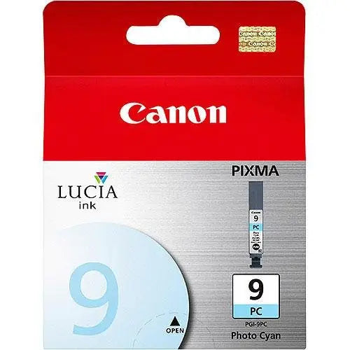 CANON PGI-9PC ink cartridge photo cyan standard capacity 14ml 1.005 pages 1-pack - Мастила и Мастилени