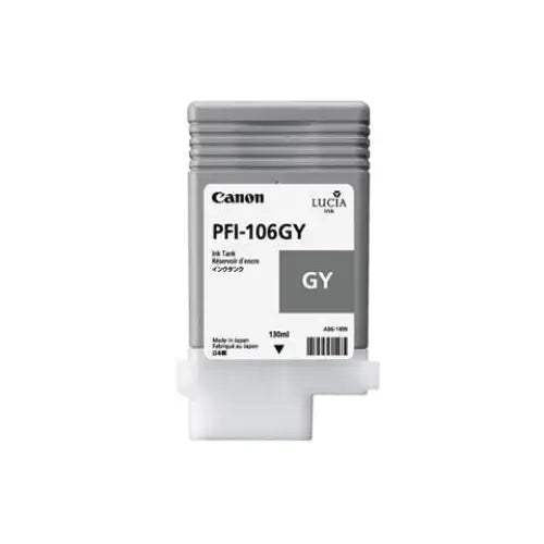 Canon Pigment Ink Tank PFI-106 Grey - Консумативи за плотери<<<CANON консумативи<<<CANON<<<PolyComp&&&LFP мастила и LFP