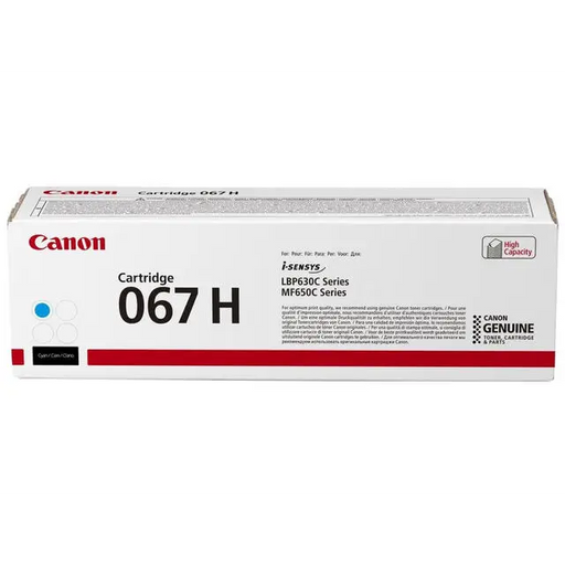 CANON Toner Cartridge 067 High yield Cyan - Тонери<<<Консумативи - Лазер<<<Печат Сканиране и Консумативи<<<ALSO&&&For