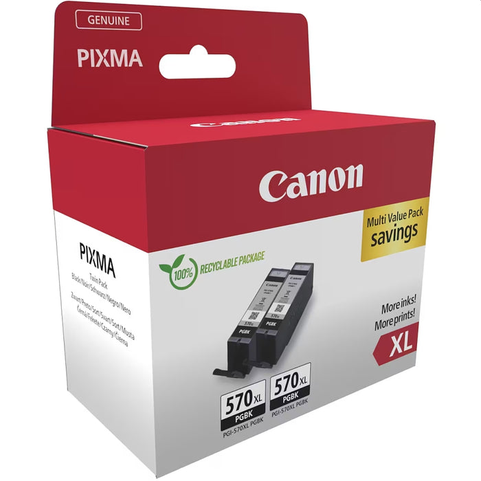 Canon PGI-570XL PGBK Twin Pack
