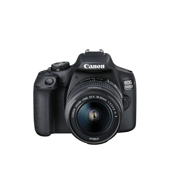DSLR camera CANON EOS 2000D EF-S18-55IS+50MM 1.8 24.1 MPx, WI-FI