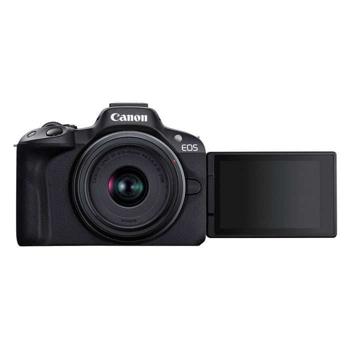 Mirrorless camera CANON EOS R50+RF-S 18-45 CREATOR KIT 24.2 MPx, WI-FI, MIRRORLESS
