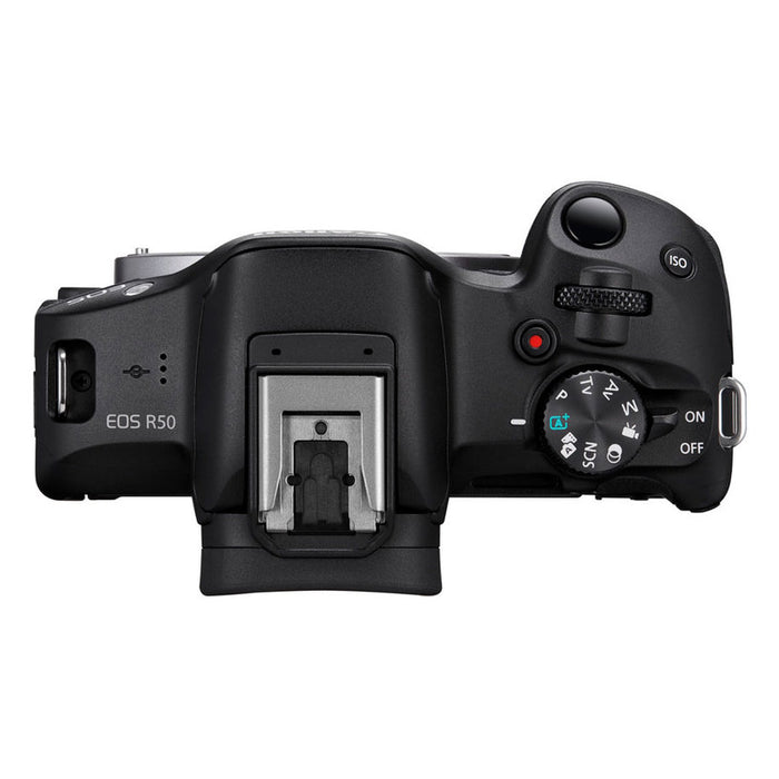 Mirrorless camera CANON EOS R50+RF-S 18-45 CREATOR KIT 24.2 MPx, WI-FI, MIRRORLESS