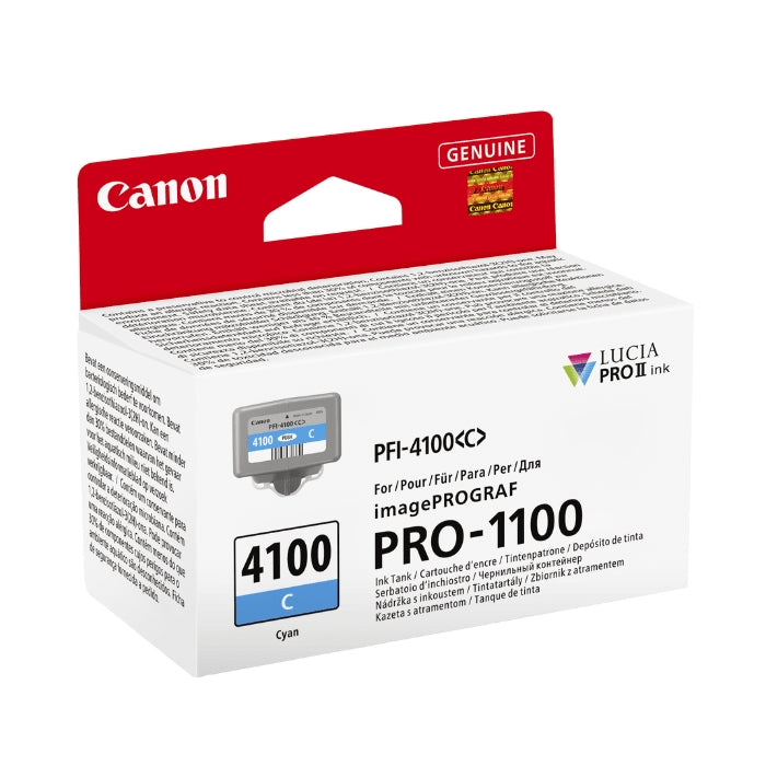 Canon PFI-4100, Cyan