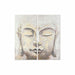 Canvas DKD Home Decor Beige Golden Buddha Oriental 120 x 3,7 x 120 cm - Декорация и Осветление<<<Дом
