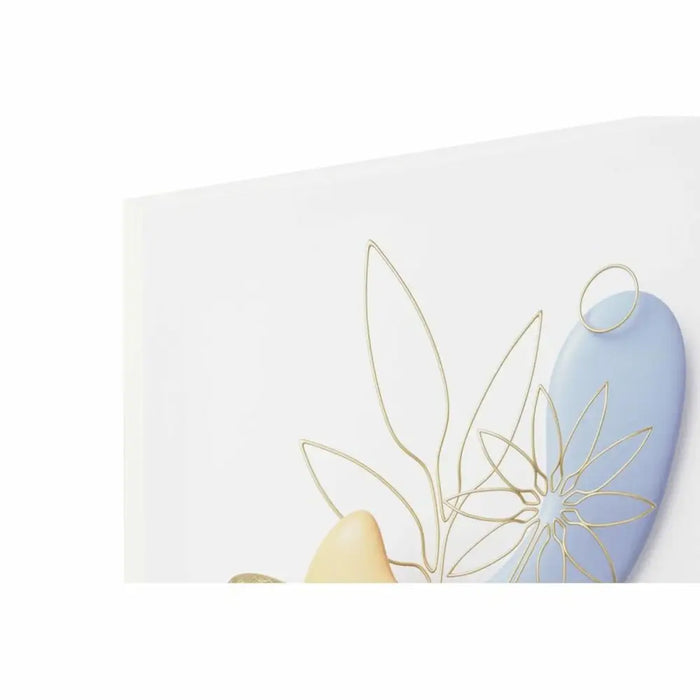 Canvas DKD Home Decor Canvas MDF Wood 40 x 1,8 x 40 cm - Декорация и Осветление<<<Дом Градина<<<BigBuy&&&Картини и