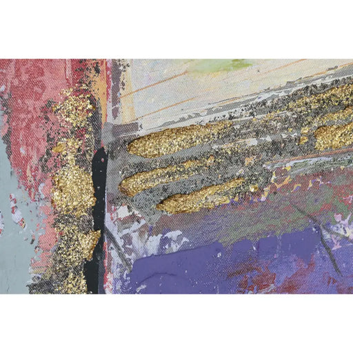 Canvas DKD Home Decor Canvas MDF Wood 60 x 3 x 90 cm 60 x 2,8 x 90 cm - Декорация и Осветление<<<Дом