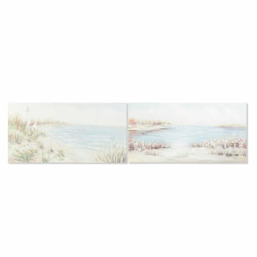 Canvas DKD Home Decor Pinewood Canvas 140 x 3,7 x 70 cm - Декорация и Осветление<<<Дом Градина<<<BigBuy&&&Картини и