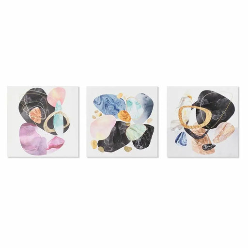 Canvas DKD Home Decor Pinewood Canvas 40 x 1,8 x 40 cm - Декорация и Осветление<<<Дом Градина<<<BigBuy&&&Картини и