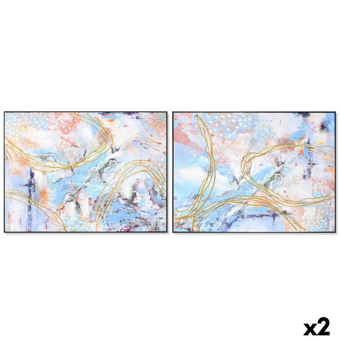 Canvas DKD Home Decor polystyrene Canvas 122 x 4,5 x 92 cm - Декорация и Осветление<<<Дом Градина<<<BigBuy&&&Картини и
