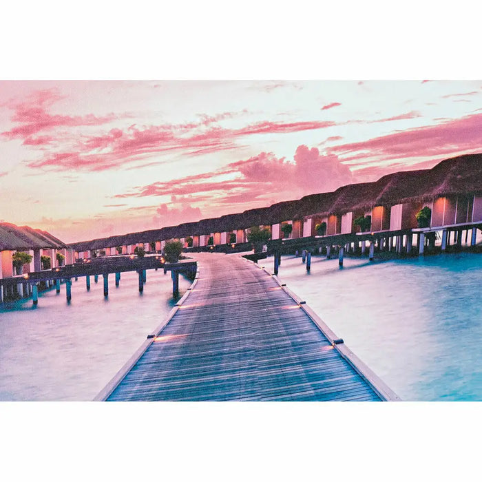 Canvas DKD Home Decor polystyrene Canvas 140 x 3,5 x 45 cm (4 Pieces) - Декорация и Осветление<<<Дом