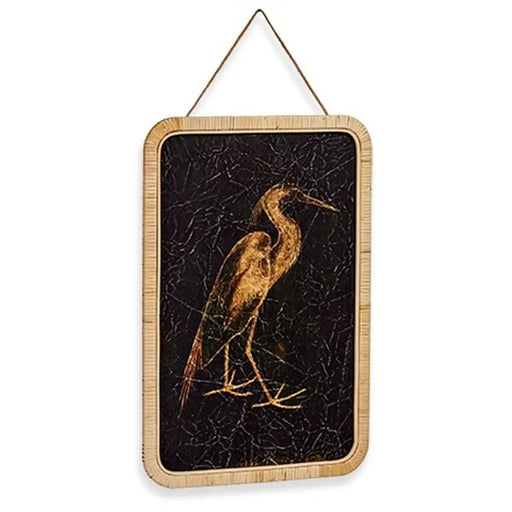 Canvas Gift Decor Heron 2 x 60 x 40 cm (6 Units) - Декорация и Осветление<<<Дом Градина<<<BigBuy&&&Картини и