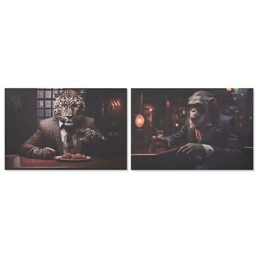 Canvas Home ESPRIT Canvas 120 x 3 x 80 cm - Декорация и Осветление<<<Дом Градина<<<BigBuy&&&Картини и