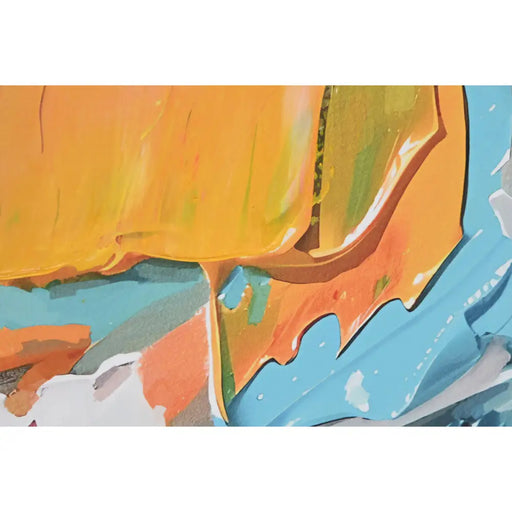 Canvas Home ESPRIT Abstract Urban 122,5 x 3,5 x 82,5 cm (2 Units) - Декорация и Осветление<<<Дом