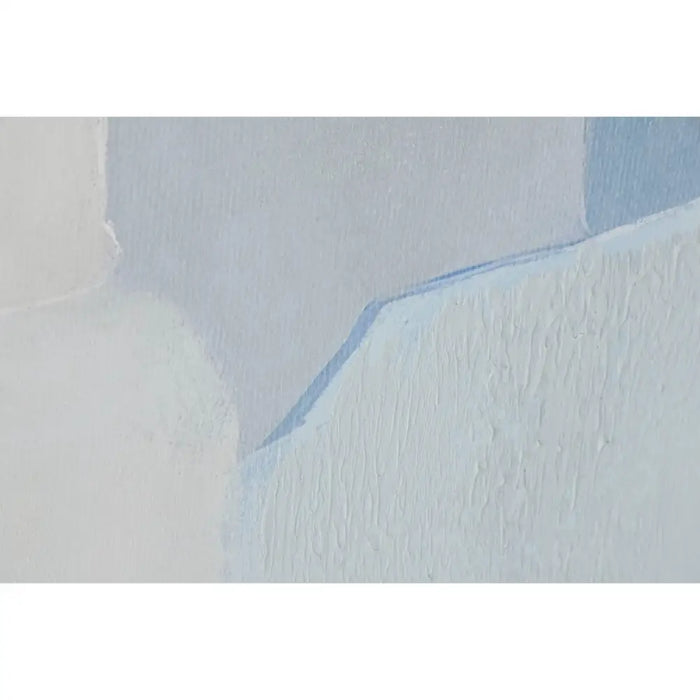 Canvas Home ESPRIT Blue White Sky blue Abstract Urban 100 x 4 x 140 cm (2 Units) - Декорация и Осветление<<<Дом