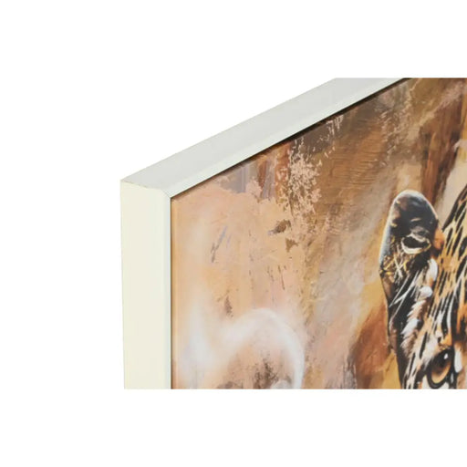 Canvas Home ESPRIT Brown Black Golden 103,5 x 3,5 x 103,5 cm (2 Units) - Декорация и Осветление<<<Дом