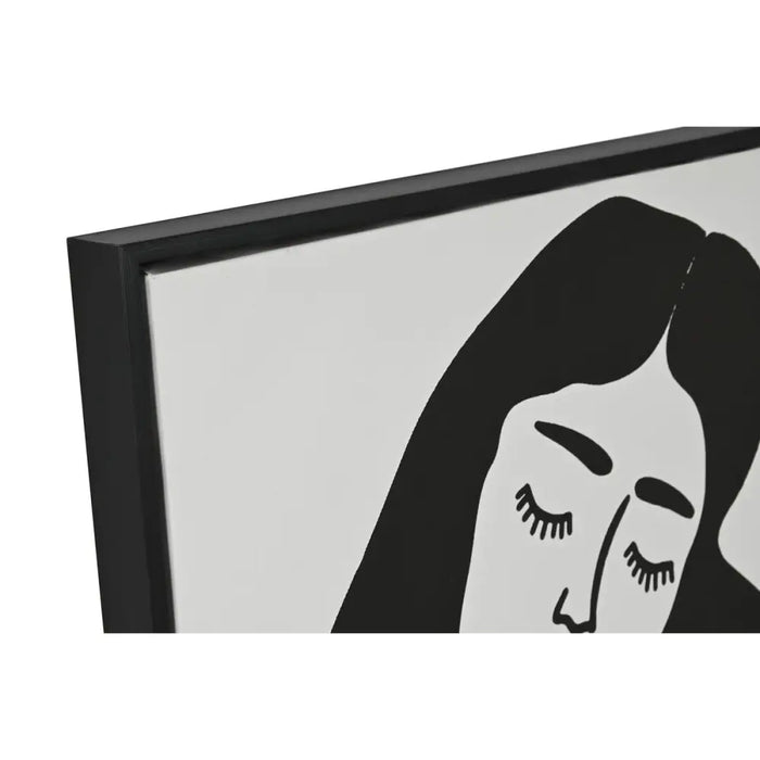 Canvas Home ESPRIT Canvas Foam 83 x 4 x 123 cm - Декорация и Осветление<<<Дом Градина<<<BigBuy&&&Картини и