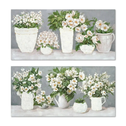 Canvas Home ESPRIT Canvas MDF Wood 140 x 3 x 70 cm - Декорация и Осветление<<<Дом Градина<<<BigBuy&&&Картини и