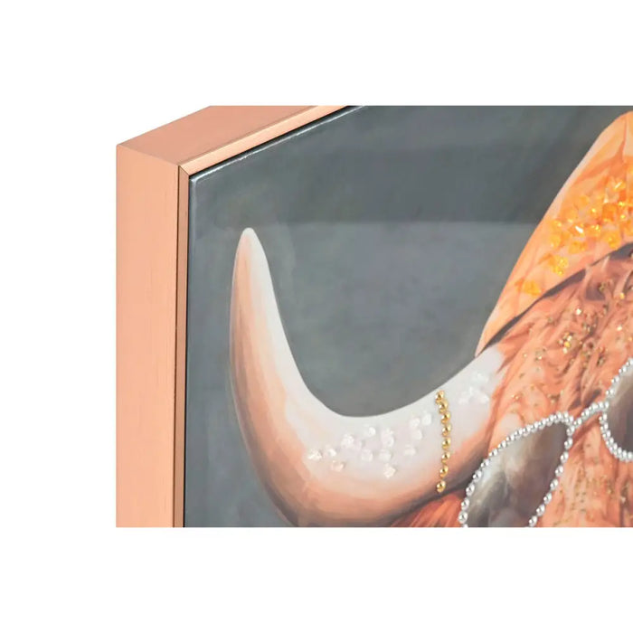 Canvas Home ESPRIT Canvas MDF Wood 82 x 4,5 x 82 cm - Декорация и Осветление<<<Дом Градина<<<BigBuy&&&Картини и