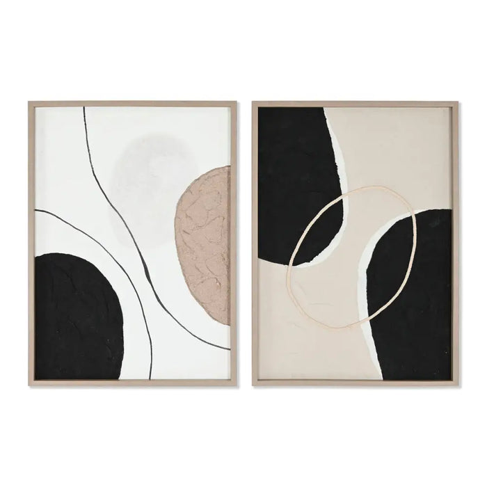 Canvas Home ESPRIT Pinewood Canvas 50 x 3,5 x 70 cm - Картини и плакати<<<Декорация и Осветление<<<Дом Градина<<<BigBuy