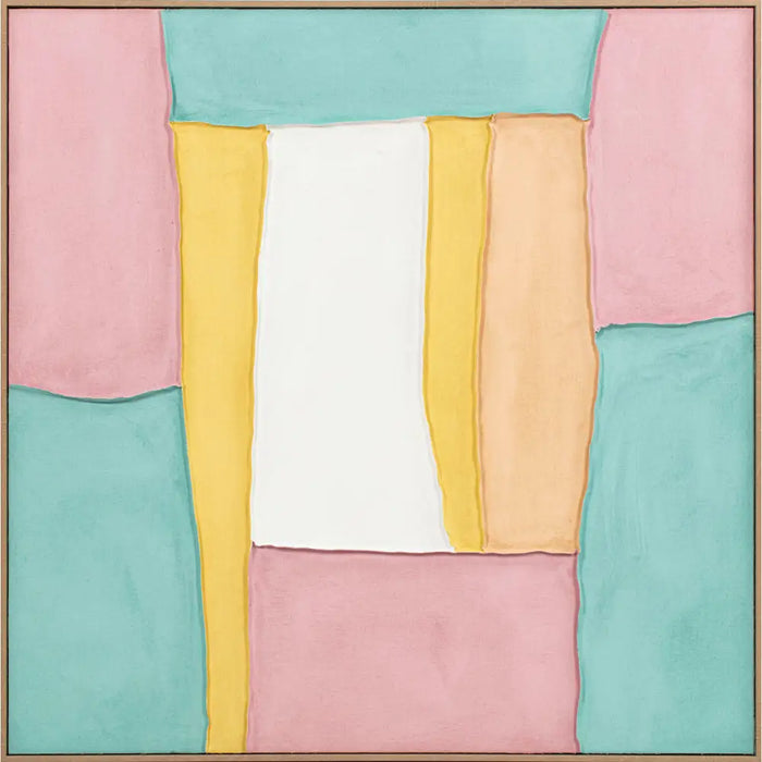 Canvas Home ESPRIT polystyrene Canvas 102 x 4,5 x 102 cm - Декорация и Осветление<<<Дом Градина<<<BigBuy&&&Картини и