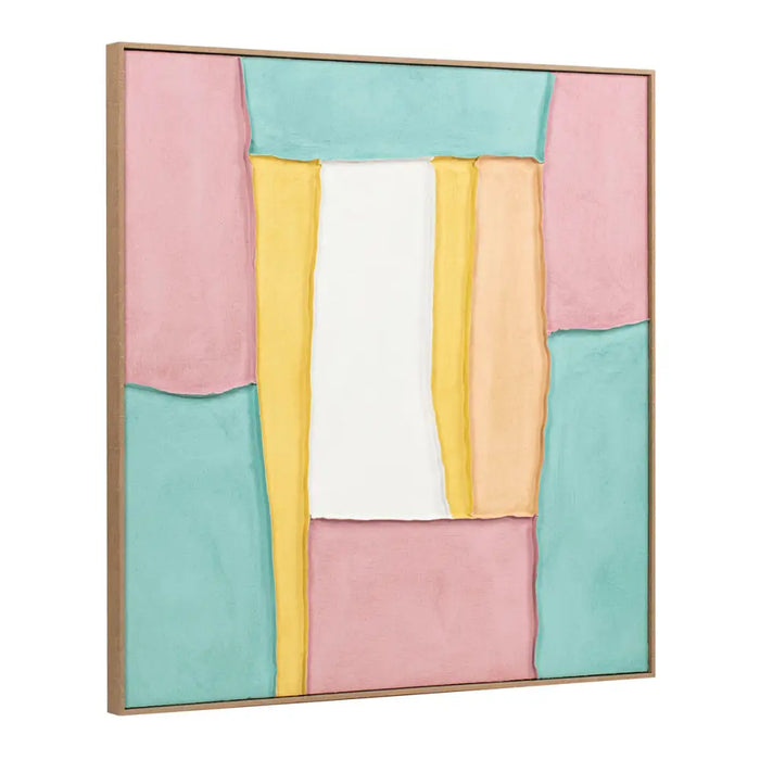 Canvas Home ESPRIT polystyrene Canvas 102 x 4,5 x 102 cm - Декорация и Осветление<<<Дом Градина<<<BigBuy&&&Картини и