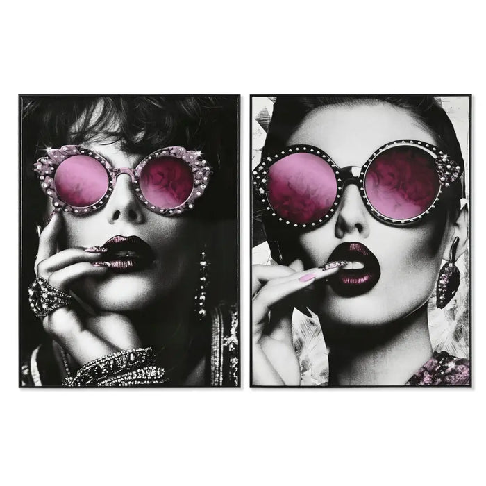 Canvas Home ESPRIT polystyrene Canvas 60 x 3,5 x 80 cm - Декорация и Осветление<<<Дом Градина<<<BigBuy&&&Картини и