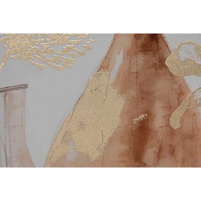 Canvas Home ESPRIT polystyrene Canvas 82,5 x 3,5 x 82,5 cm - Декорация и Осветление<<<Дом Градина<<<BigBuy&&&Картини и