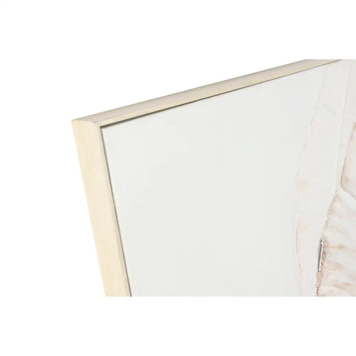 Canvas Home ESPRIT White Beige Sheets Scandinavian 102,5 X 5,5 X 152,5 CM - Декорация и Осветление<<<Дом