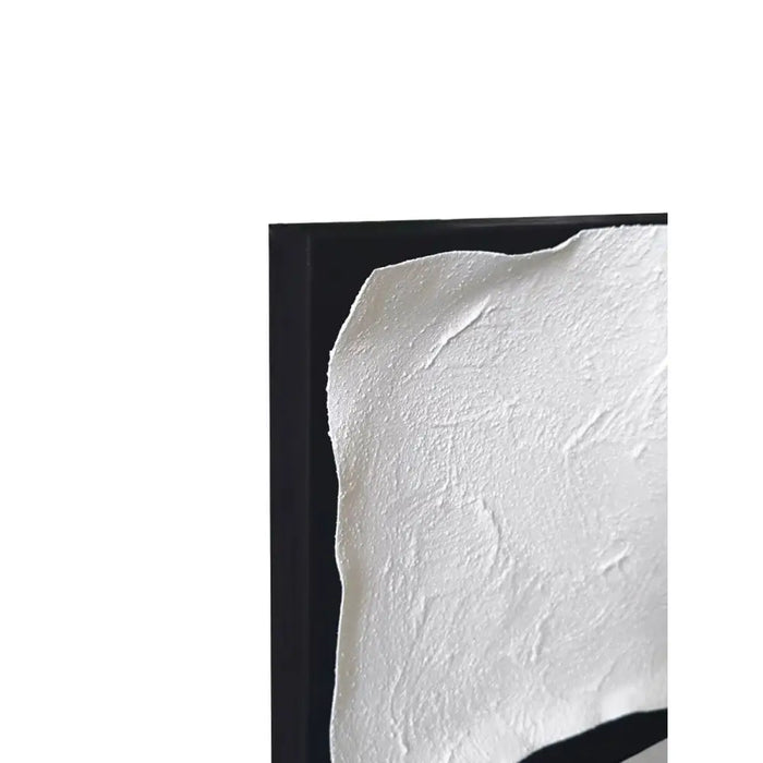 Canvas Home ESPRIT White Black Modern 80 x 4 x 80 cm (2 Units) - Декорация и Осветление<<<Дом