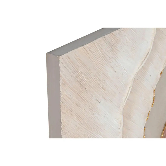 Canvas Home ESPRIT White Brown Abstract Scandinavian 50 x 3 x 100 cm (2 Units) - Декорация и Осветление<<<Дом