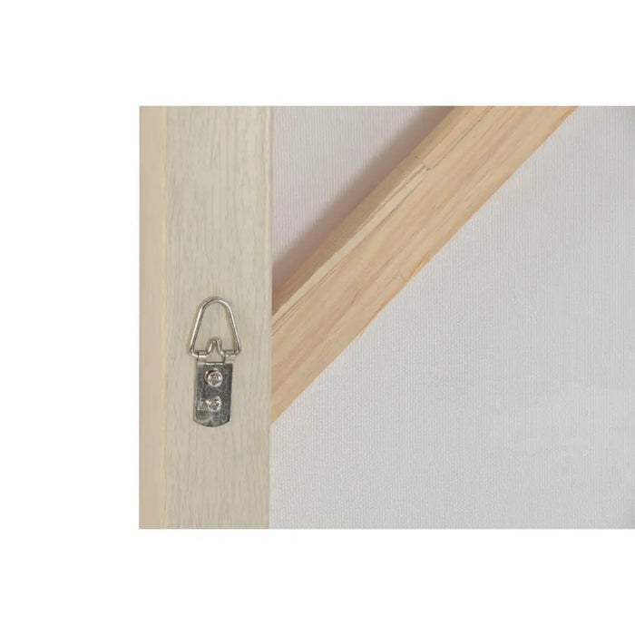 Canvas Home ESPRIT White Pink Moutain 80 x 3,5 x 80 cm (2 Units) - Декорация и Осветление<<<Дом