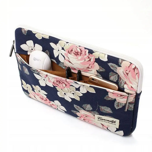 Canvaslife Sleeve for 13-14’’ Laptop - Navy Blue and Pink - Laptop bags<<<HurtelXML