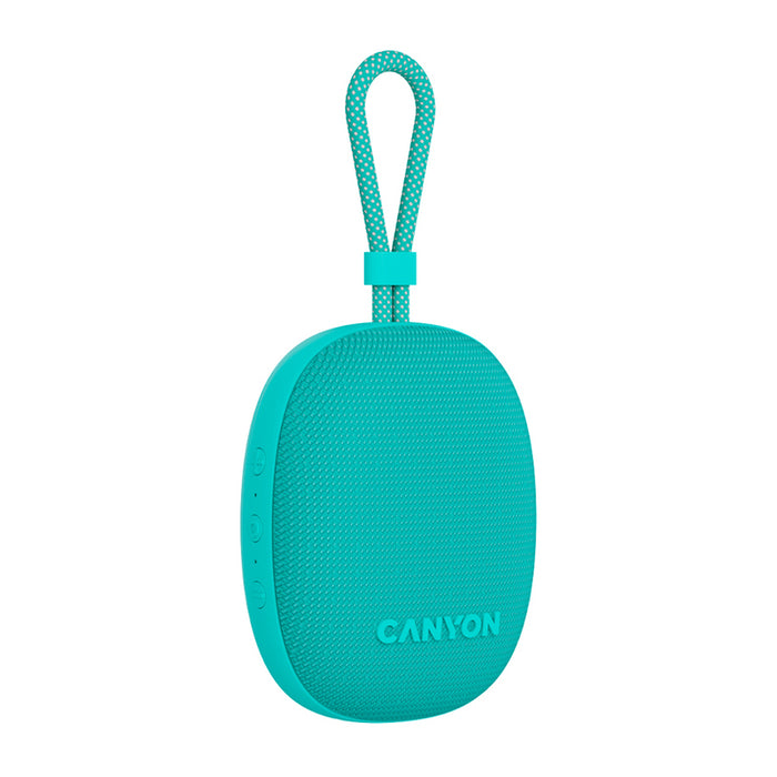 Bluetooth speaker CANYON CNE-CBTSP12MT 4 W, BLUETOOTH, BATTERY UP TO 12 HOURS, GREEN